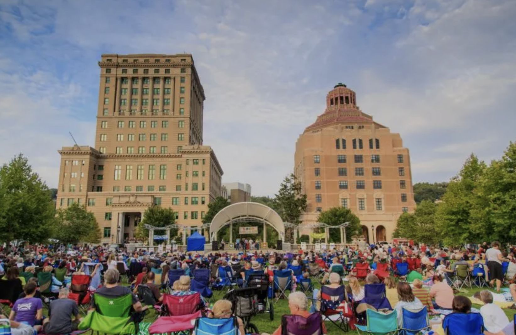 Music event outside 